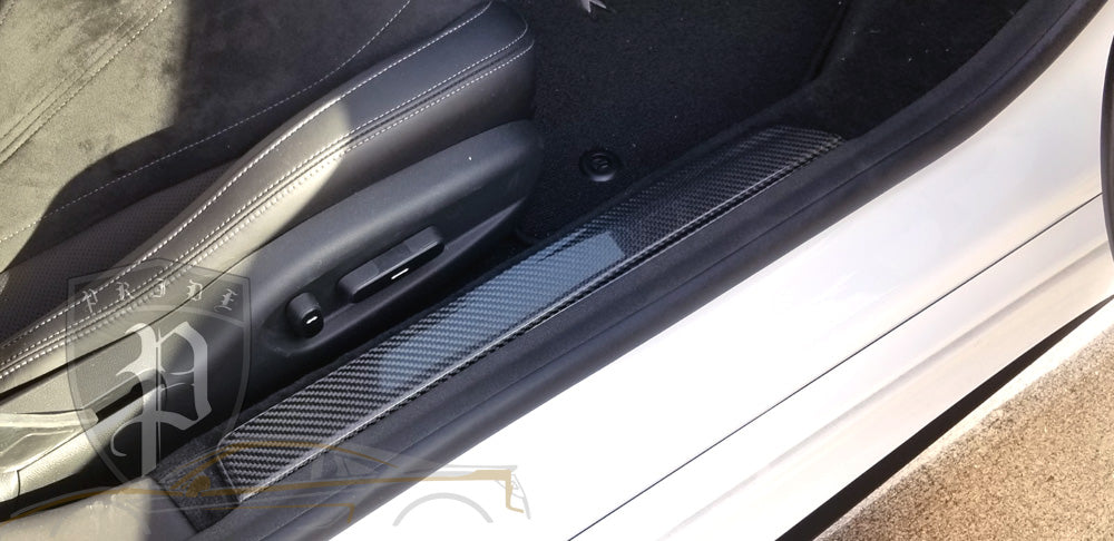 Acura NSX 2017-2022 Carbon Door Sills-Blemished