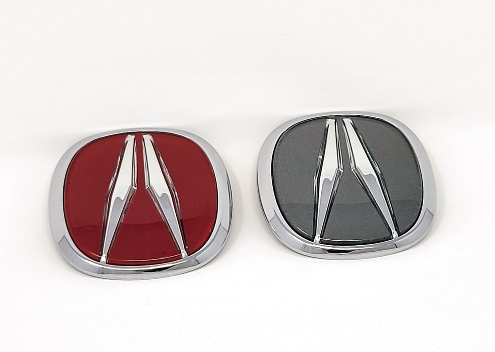 Pride Reproduction "A" Accidental Emblem in Gray or Red