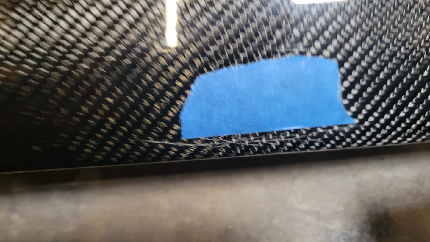 PRIDE NSX 91-05 Side Skirts Carbon-BLEMISHED