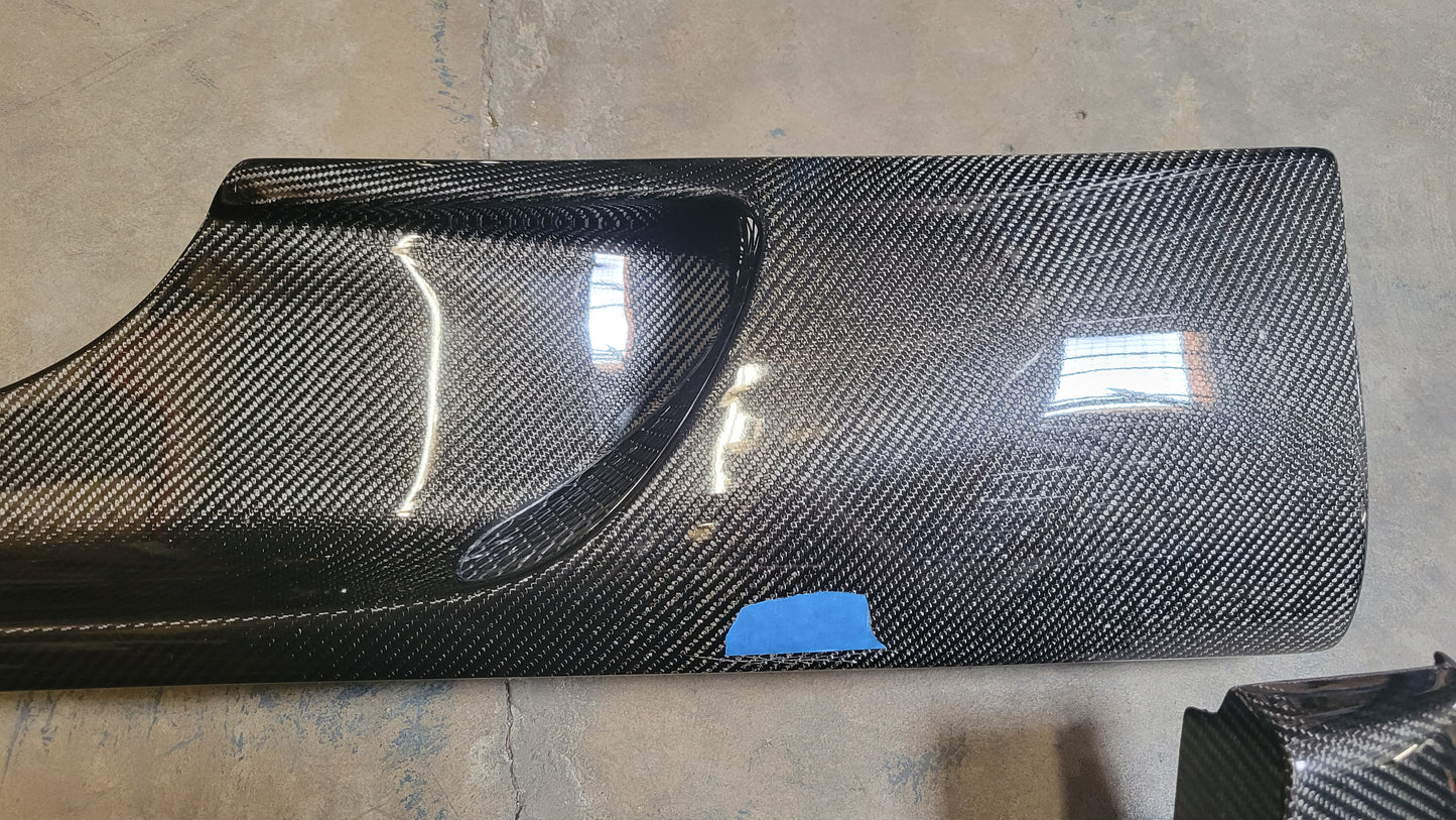 PRIDE NSX 91-05 Side Skirts Carbon-BLEMISHED