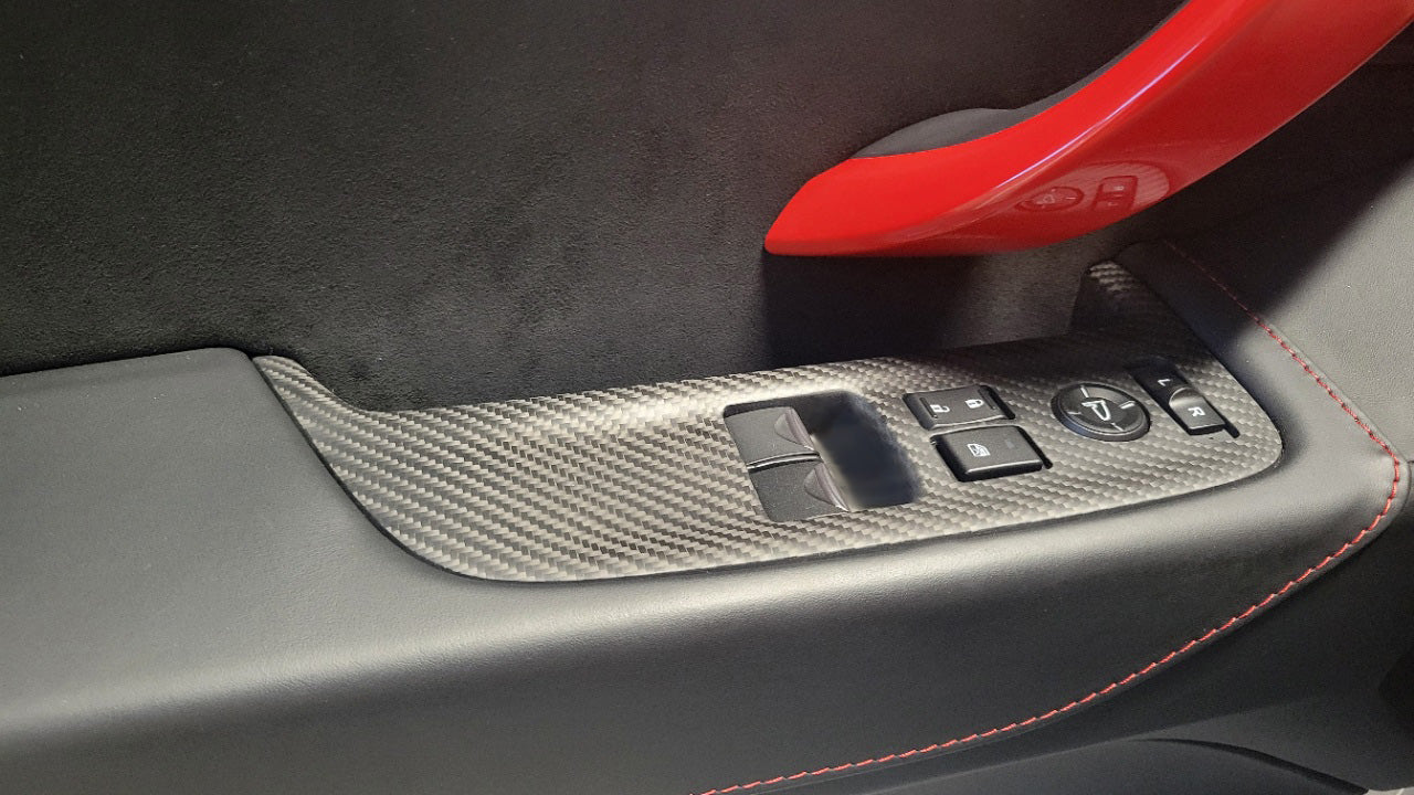 NSX 17-22 Carbon Window Switches