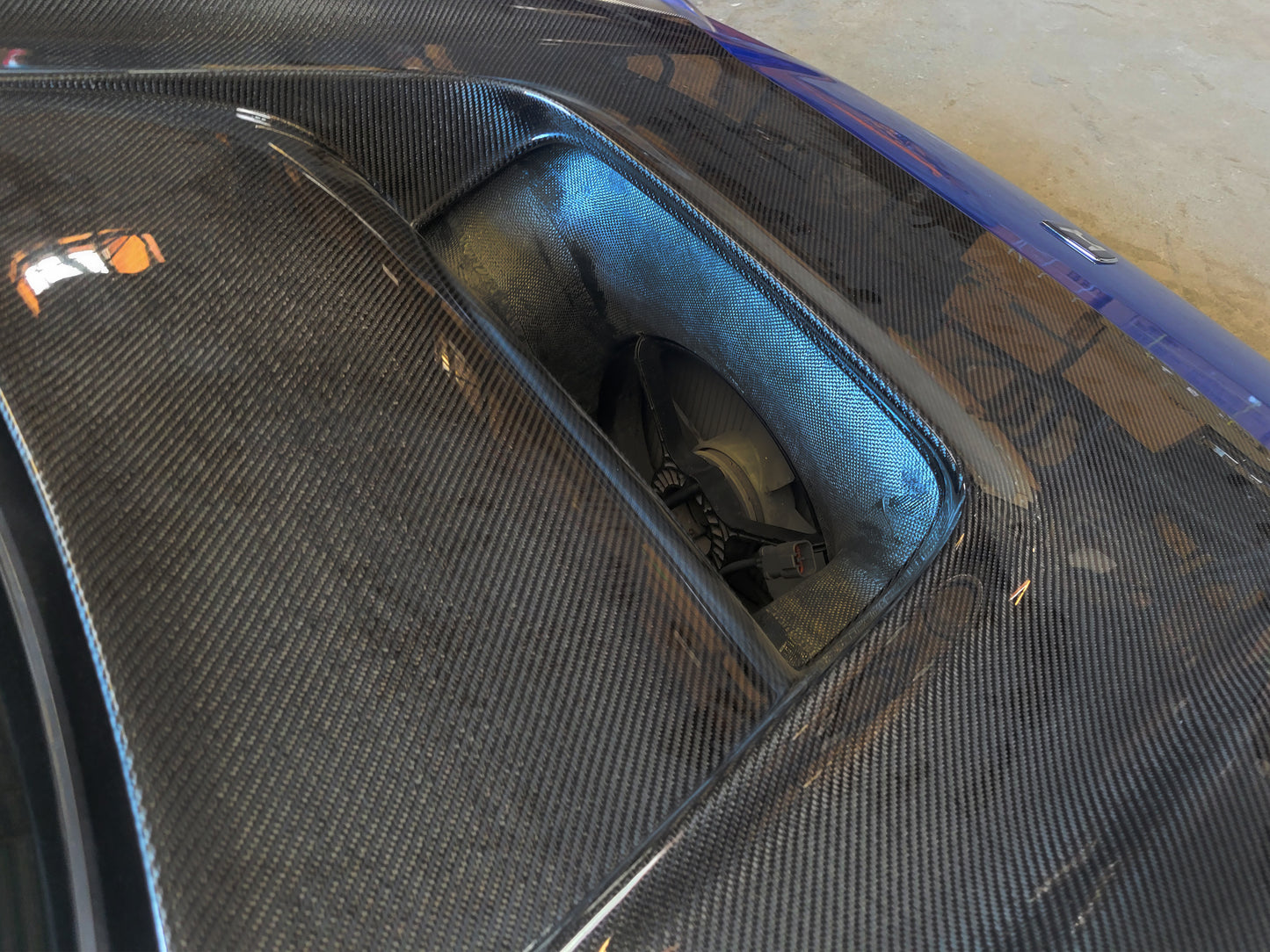 Acura NSX-R 2002-2005 Carbon Ducted Hood