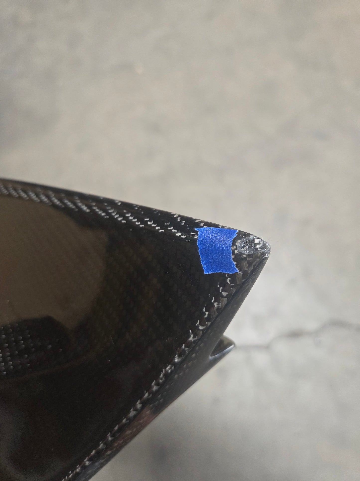 NSX 17-21 Carbon 3 Piece Spoiler-Blemished