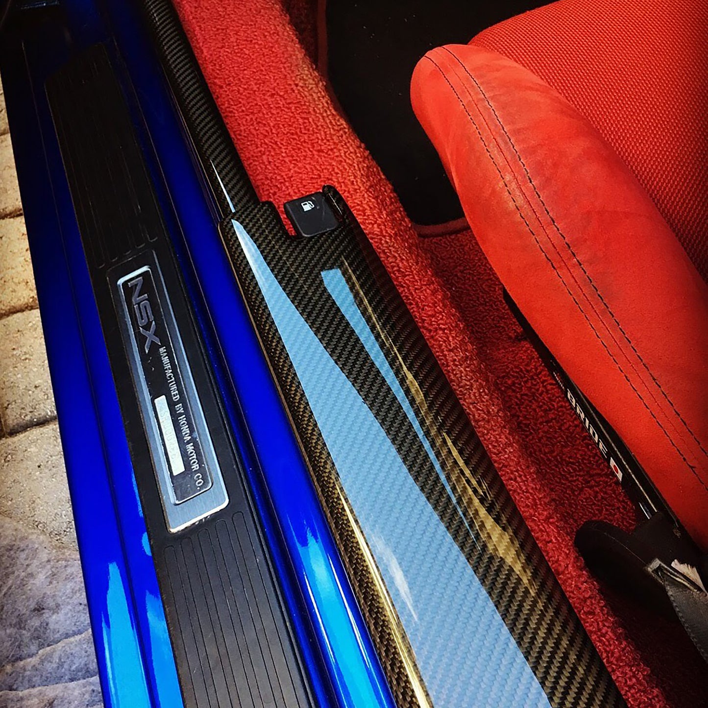 Acura NSX 91-05 Carbon Door Pad Garnish