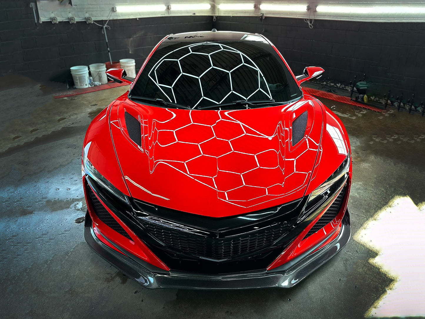 Acura NSX 2017-2021 Carbon Front Lip