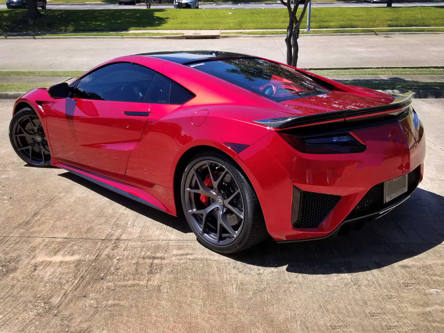 Acura NSX 2017-2021 Carbon 3 Piece Spoiler