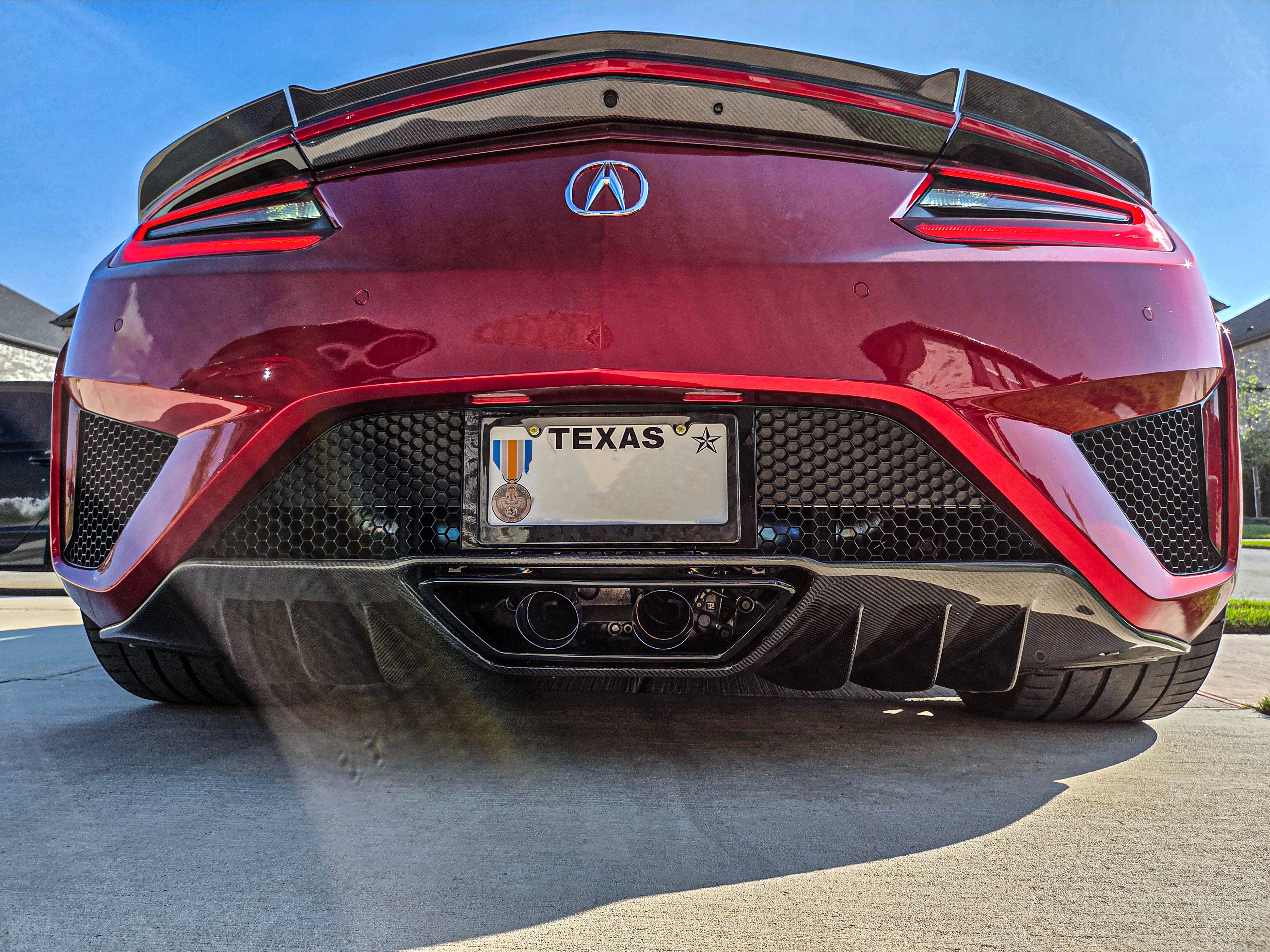 Acura NSX 17-21 Carbon Rear Valance/Diffuser OE Style – Pride Carbon