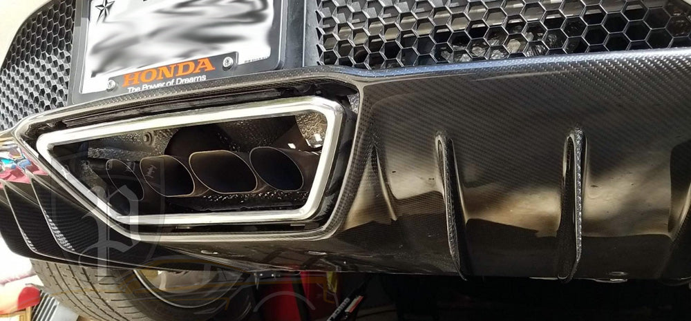 Acura NSX 2017-2021 Carbon Rear Valance/Diffuser OE Style Blemished