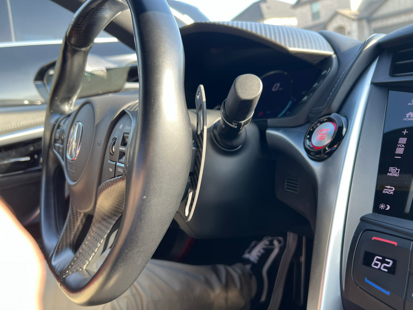 PRIDE NSX 17-22 Carbon Magnetic Shifter Paddles