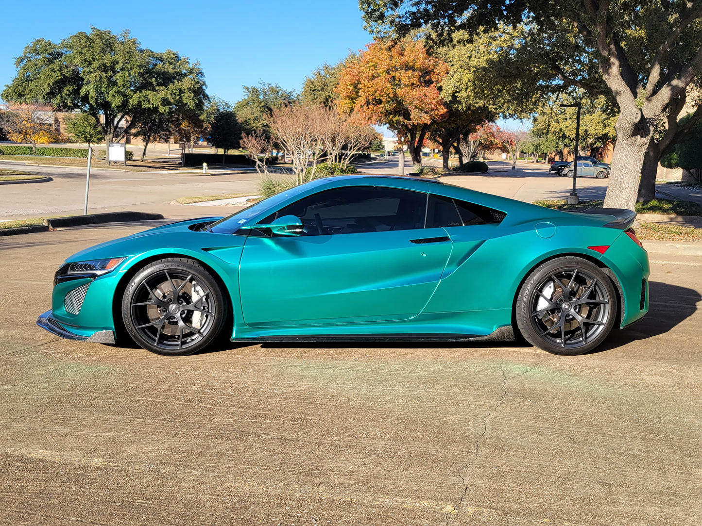 Acura NSX 2017-2021 Carbon Front Lip