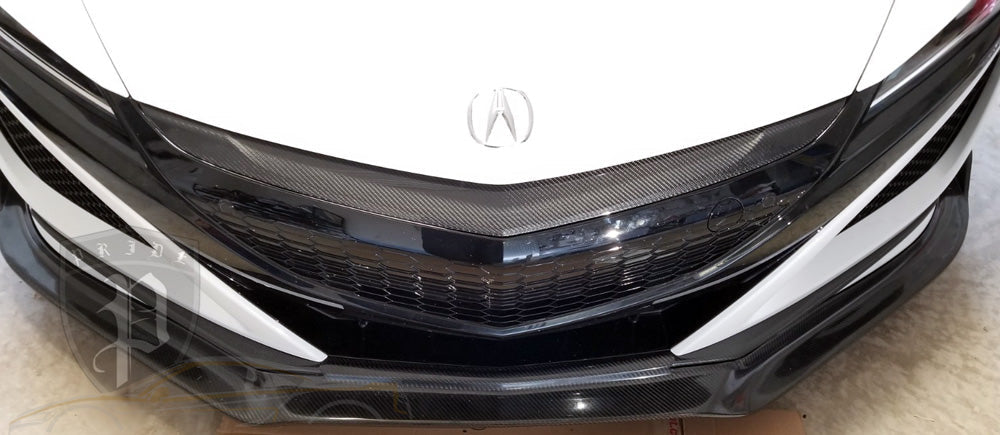 Acura NSX 17-21 Carbon Front Beak/Upper Grill