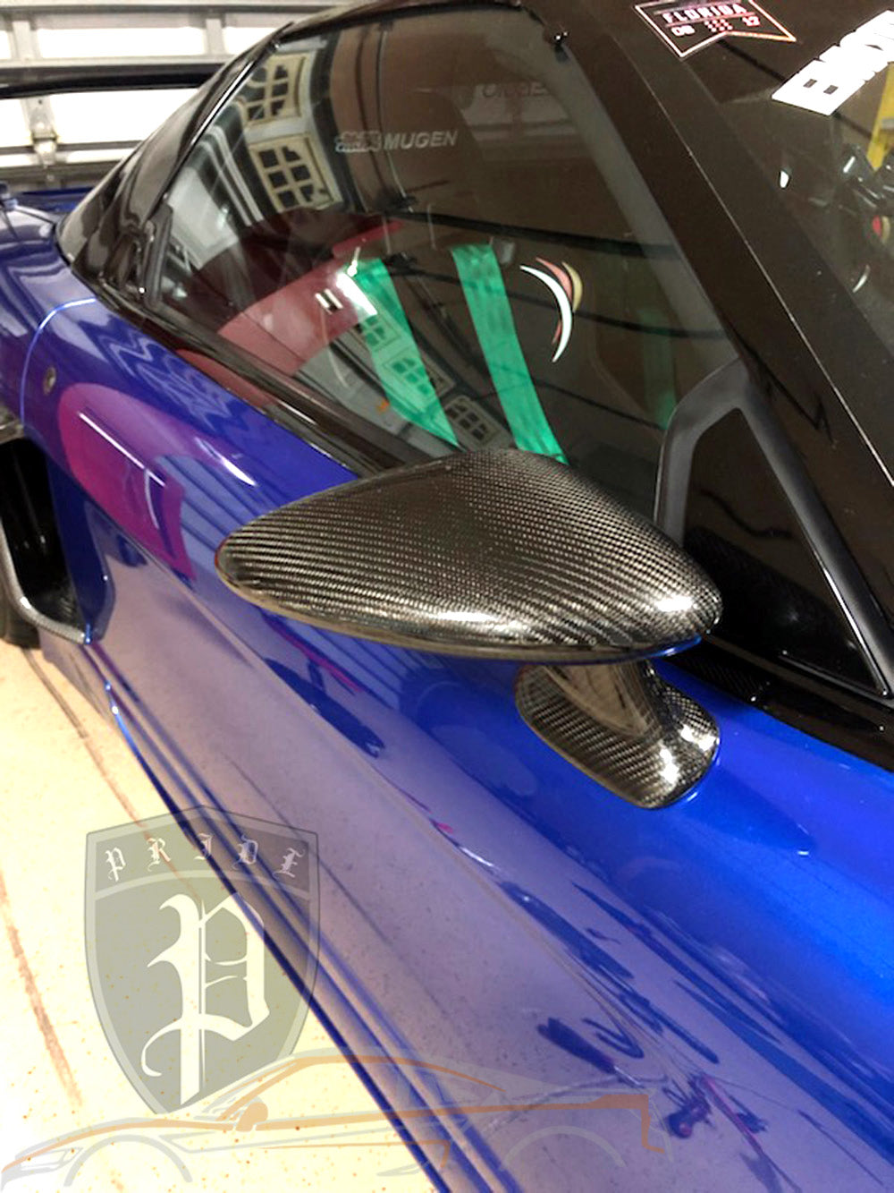Acura NSX 1991-2005 Carbon Aero Mirrors