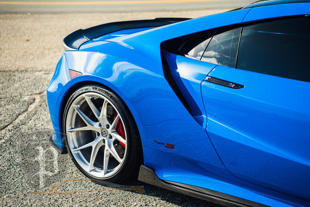 Acura NSX 2017-2022 Carbon Side Skirt Extensions