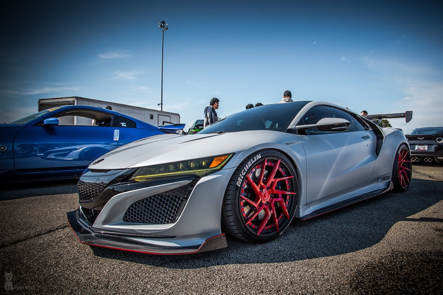 Acura NSX 2017-2021 Carbon Front Lip