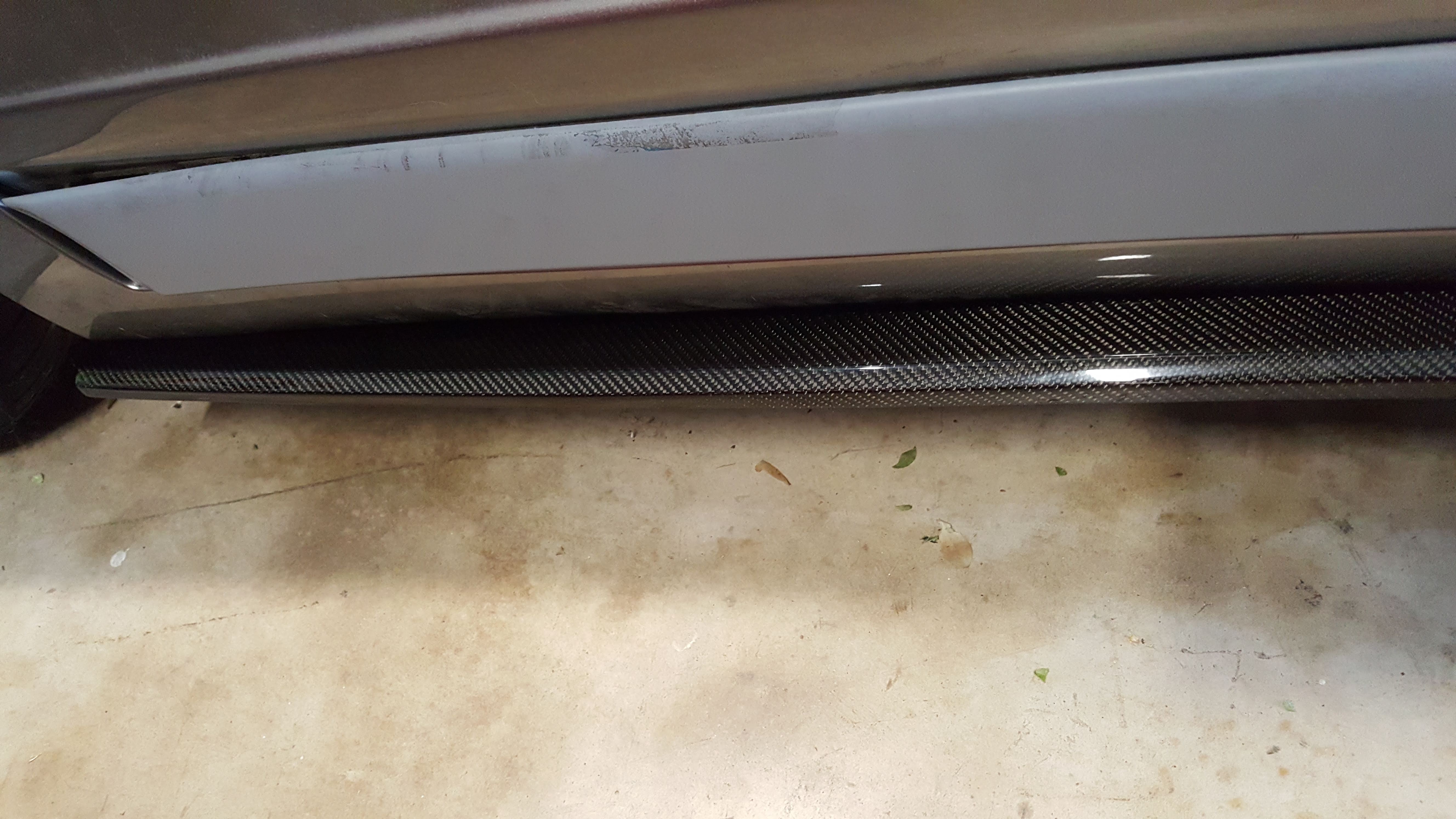 Pride Carbon Acura NSX 02-05 Side Strakes/Splitters