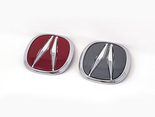 Pride Reproduction "A" Accidental Emblem in Gray or Red