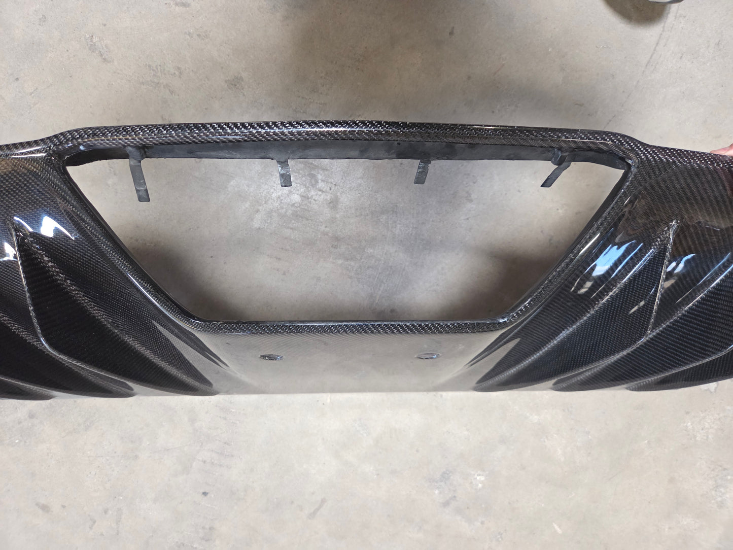 Acura NSX 2017-2021 Carbon Rear Valance/Diffuser OE Style Blemished