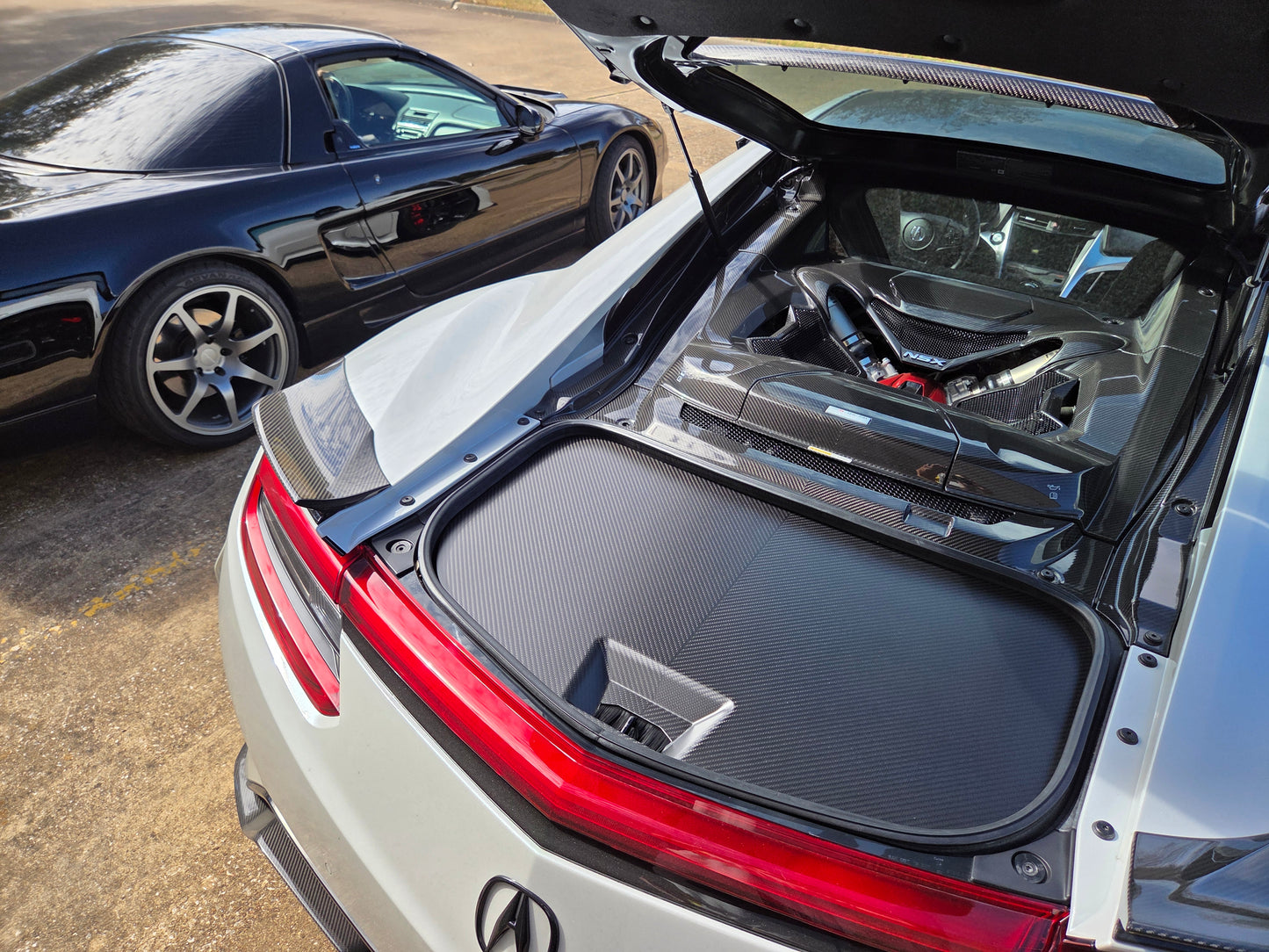 PRIDE NSX 17-22 Carbon Trunk Panel Insert