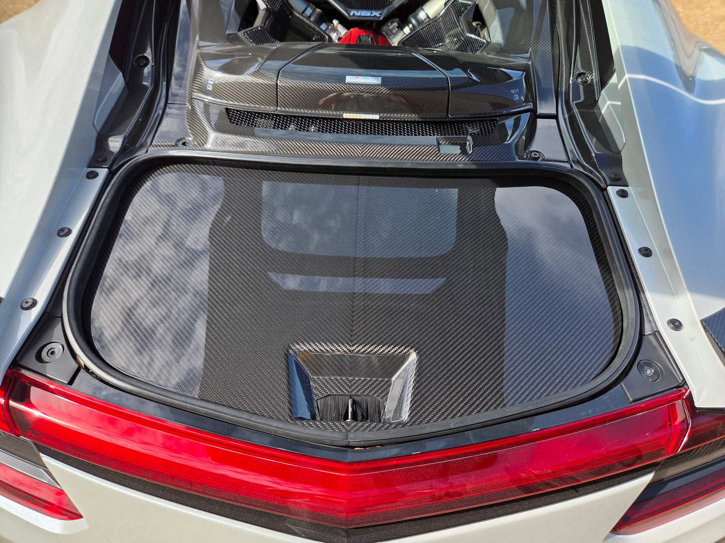 PRIDE NSX 17-22 Carbon Trunk Panel Insert