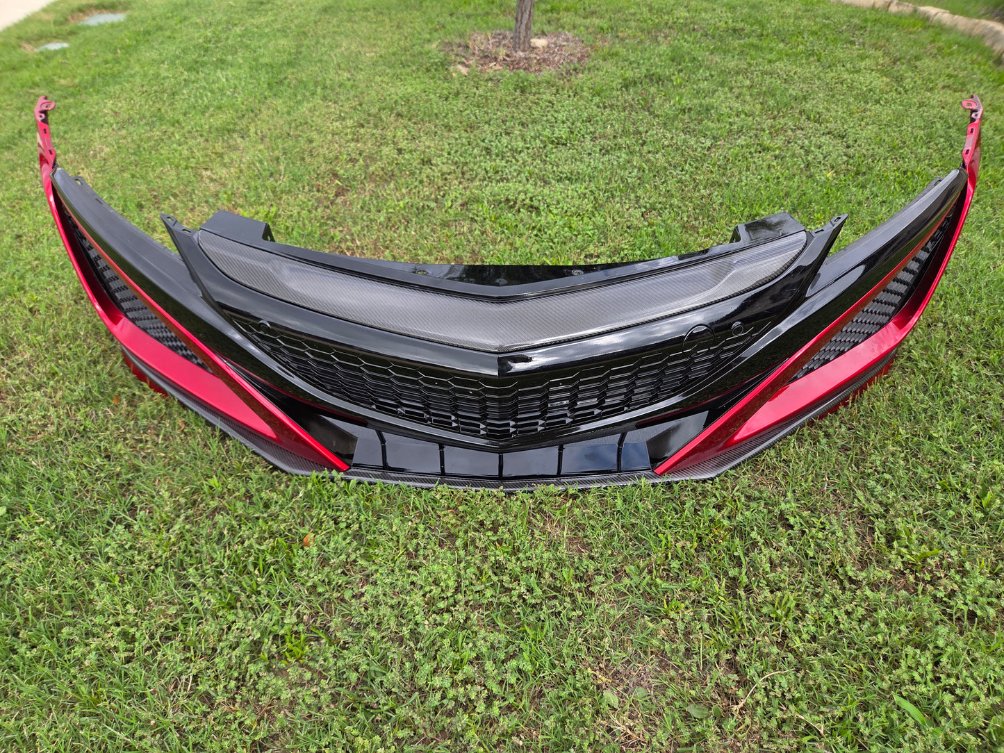 Acura NSX 17-21 Carbon Front Beak/Upper Grill
