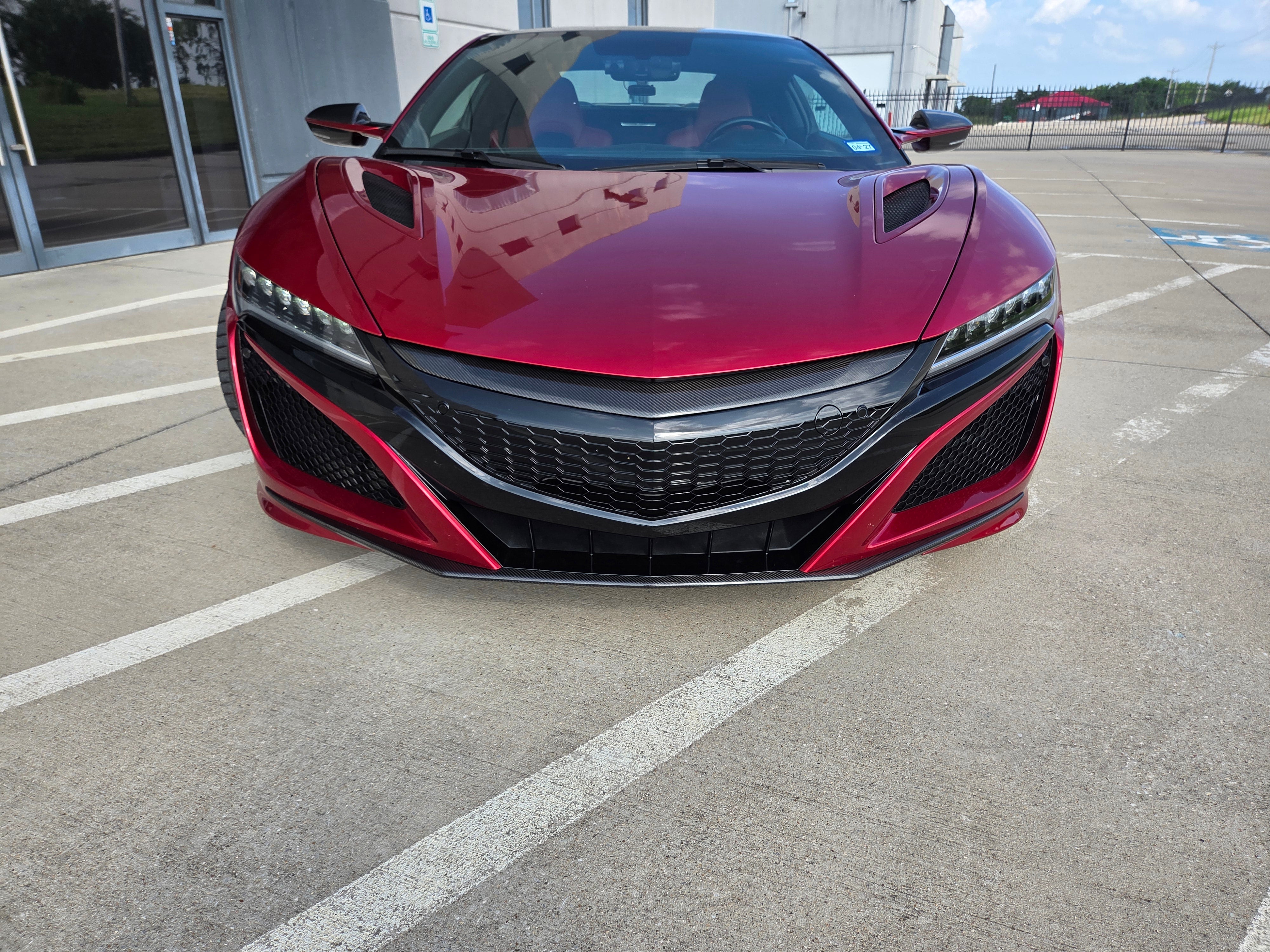 Acura NSX 17-21 Carbon OE Carbon Front Lip – Pride Carbon