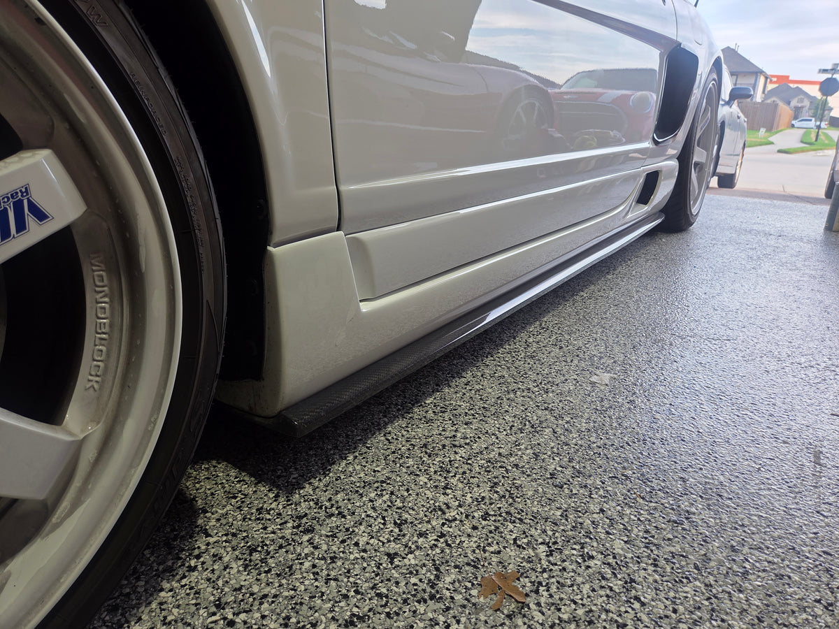 Pride Carbon Acura NSX 02-05 Side Strakes/Splitters
