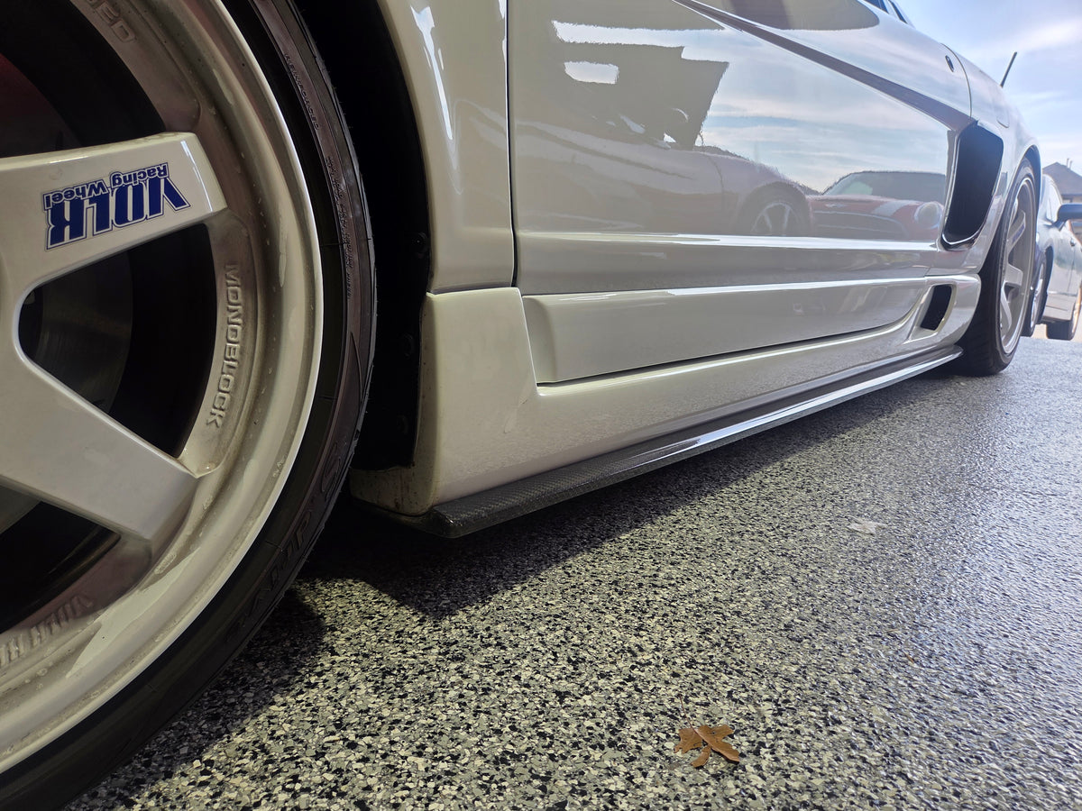 Pride Carbon Acura NSX 02-05 Side Strakes/Splitters
