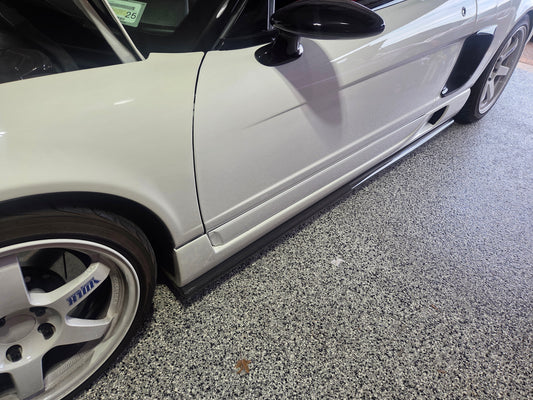 Pride Carbon Acura NSX 02-05 Side Strakes/Splitters