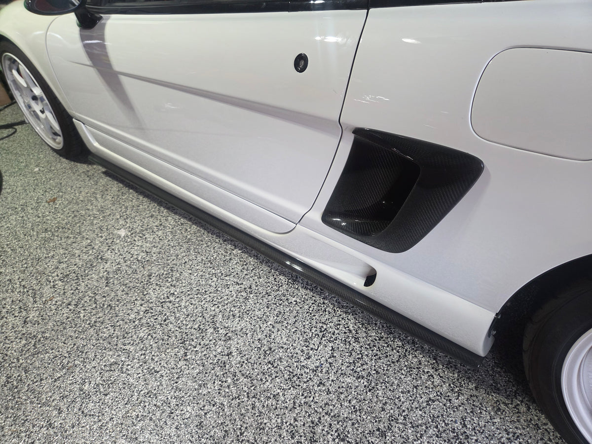 Pride Carbon Acura NSX 02-05 Side Strakes/Splitters