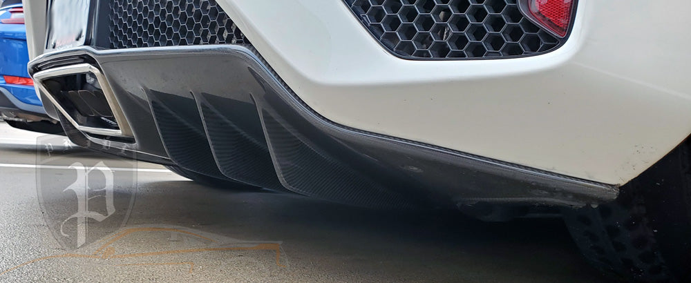 Acura NSX 2017-2021 Carbon Rear Valance/Diffuser OE Style Blemished