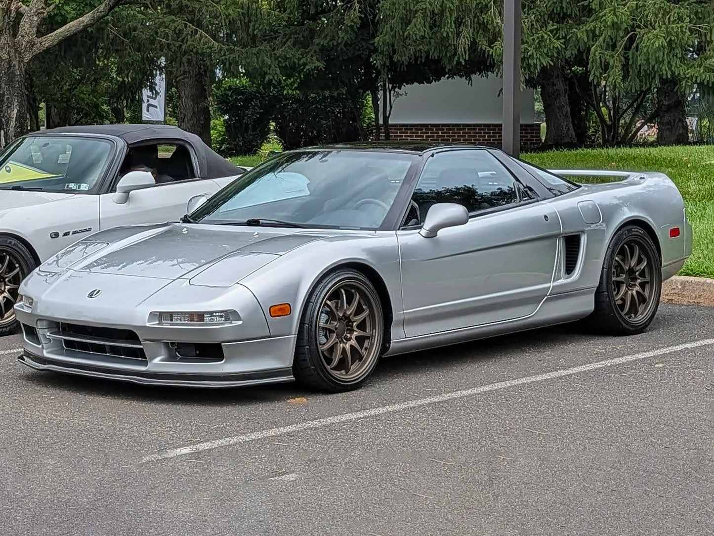 Acura NSX 91-01 Carbon Front Lip S1