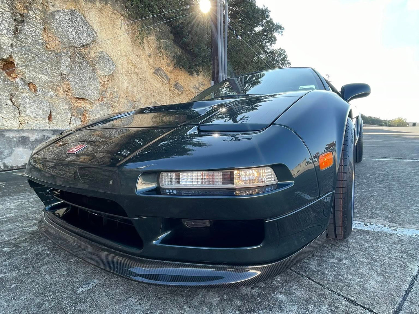 Acura NSX 91-01 Carbon Front Lip S2