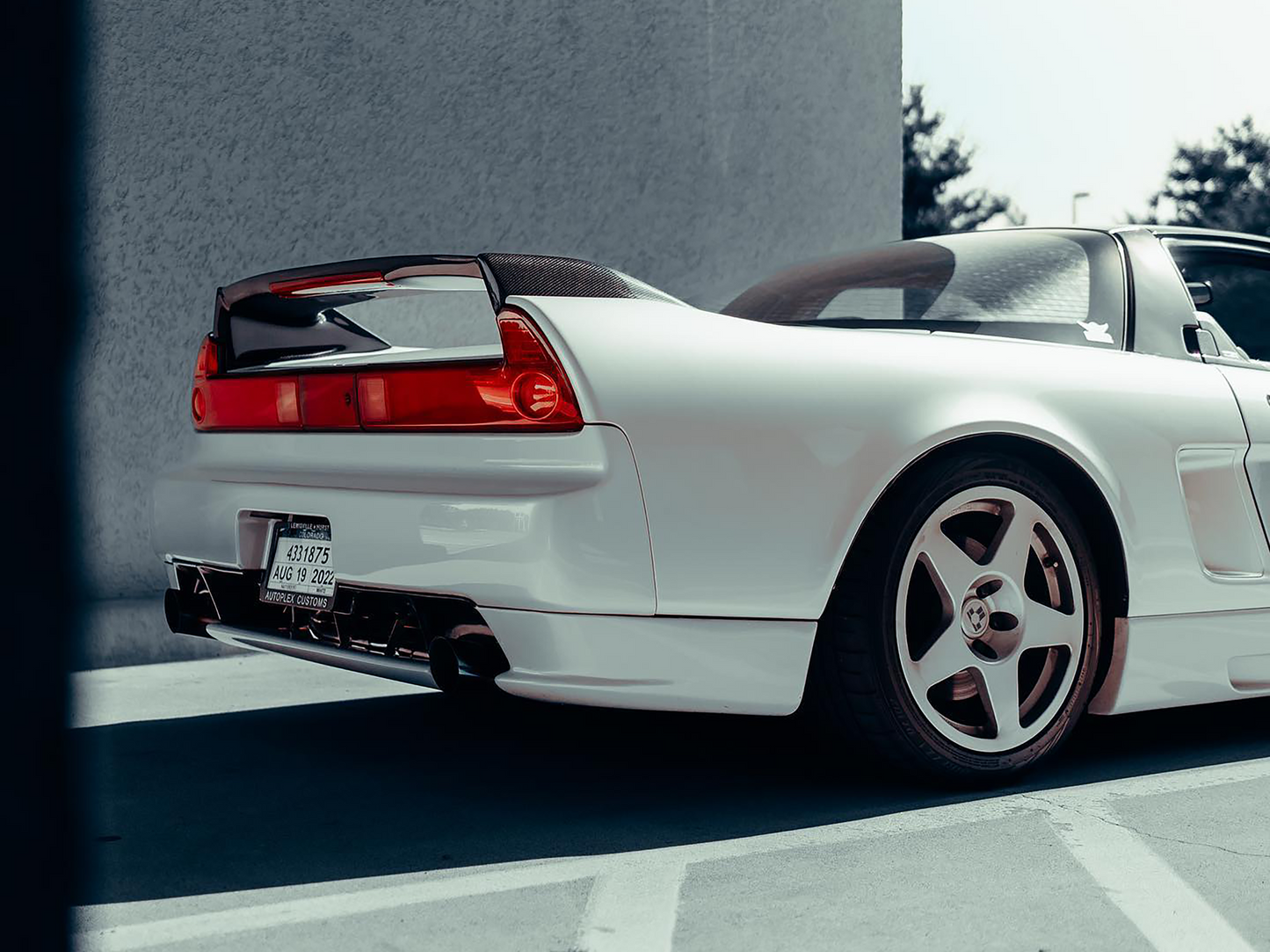 PRIDE NSX-R Style Spoiler-Blemished