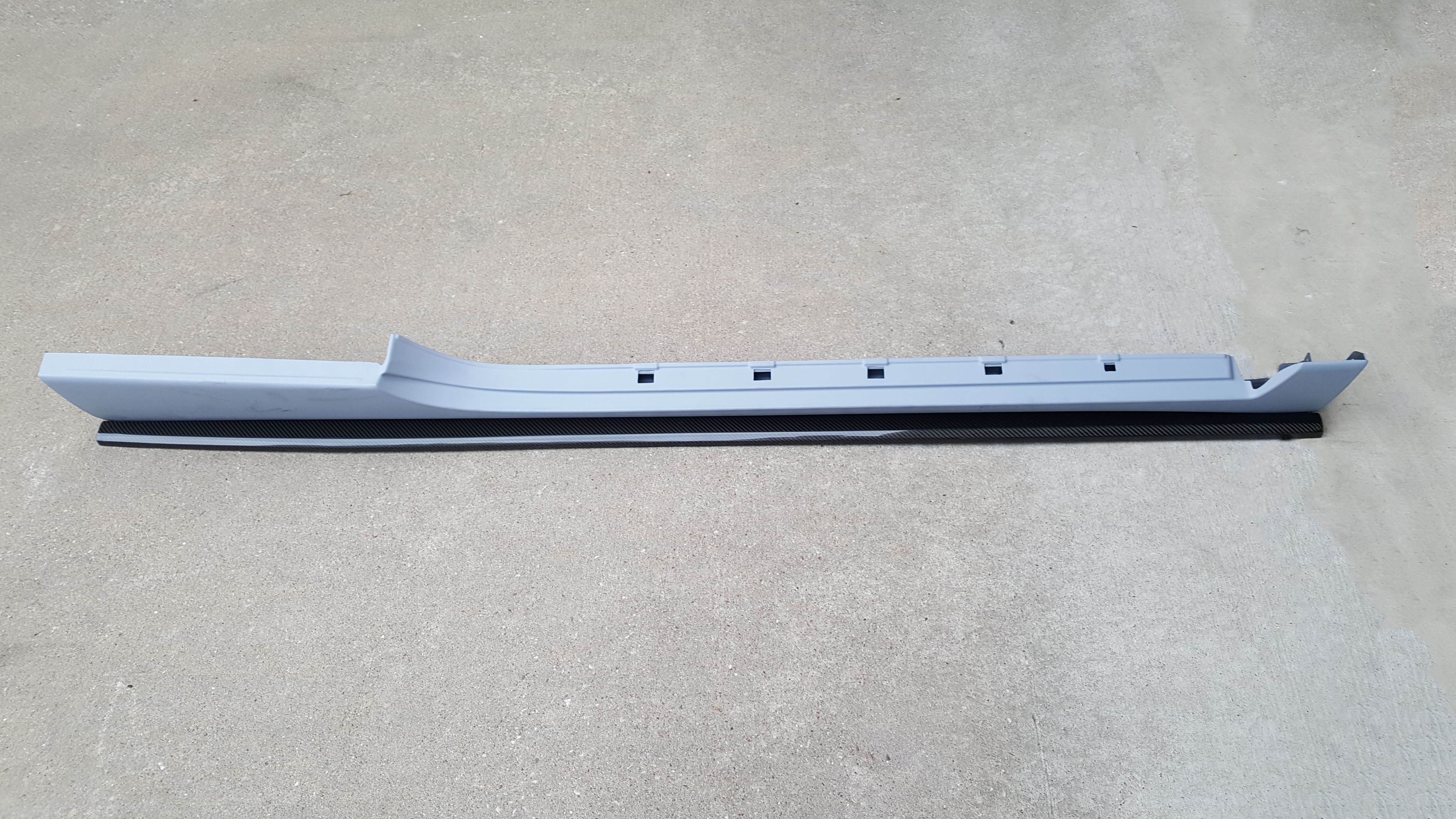 Pride Carbon Acura NSX 02-05 Side Strakes/Splitters