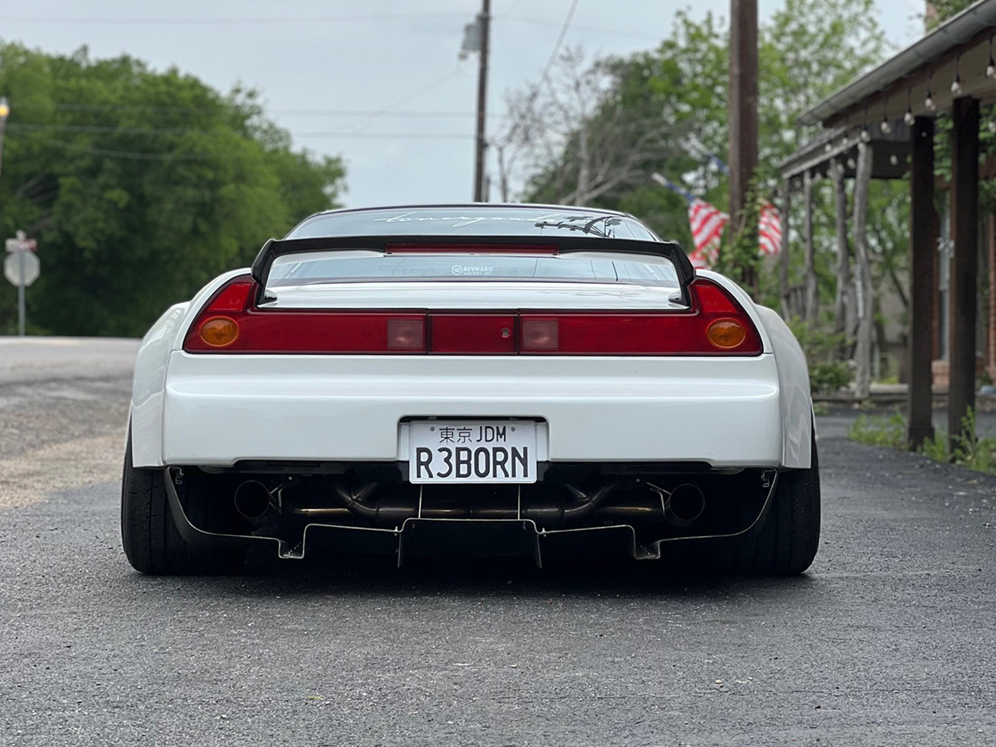 PRIDE NSX 91-05 GT Wide Body Rear Fenders