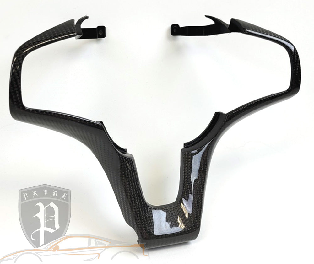 PRIDE NSX 17-22 Carbon Steering Wheel Center Faceplate