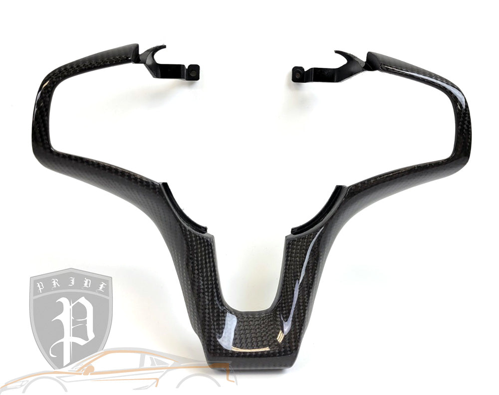 PRIDE NSX 17-22 Carbon Steering Wheel Center Faceplate