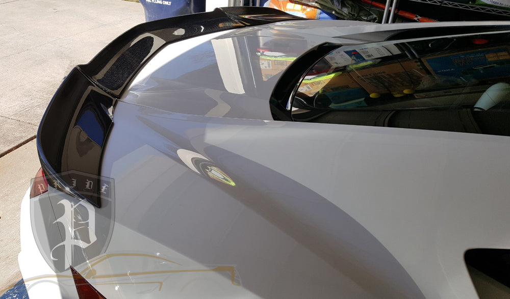 Acura NSX 2017-2021 Carbon 3 Piece Spoiler