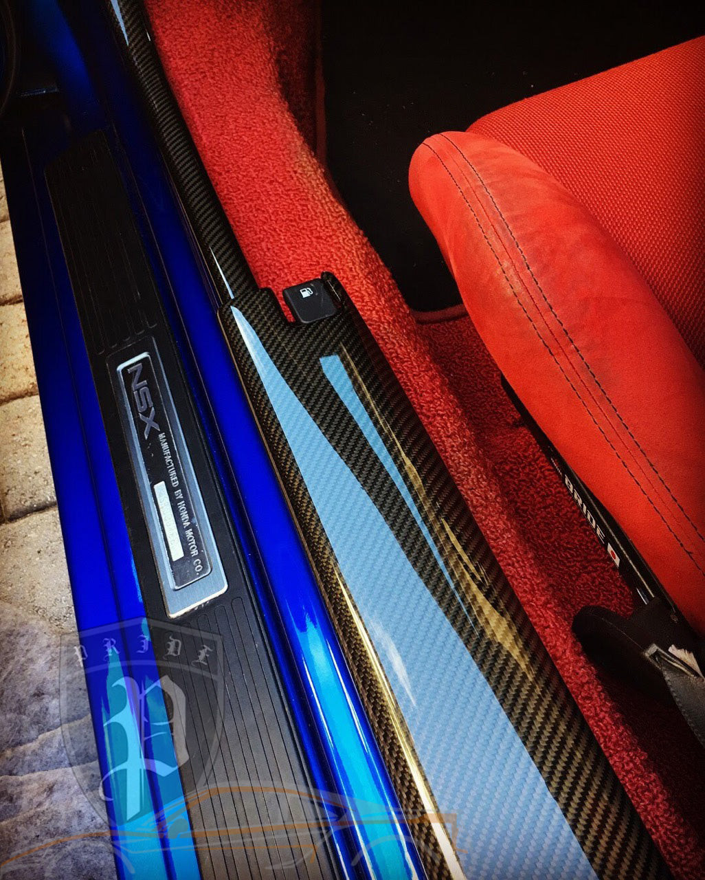 Acura NSX 1991-2005 Carbon Door Pad Garnish